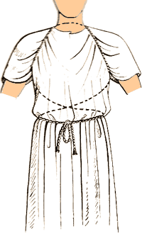 abbigliamento romano